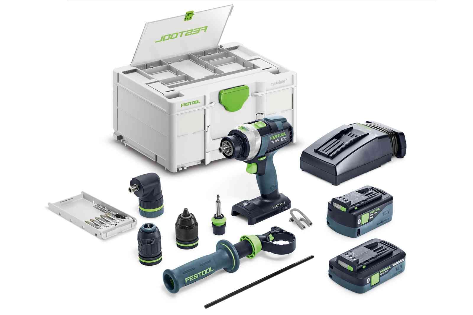 festool-tpc-18-4-i-basic-barrena-percusora-quadrive-4-velocidades-18-v-fastfix image 2