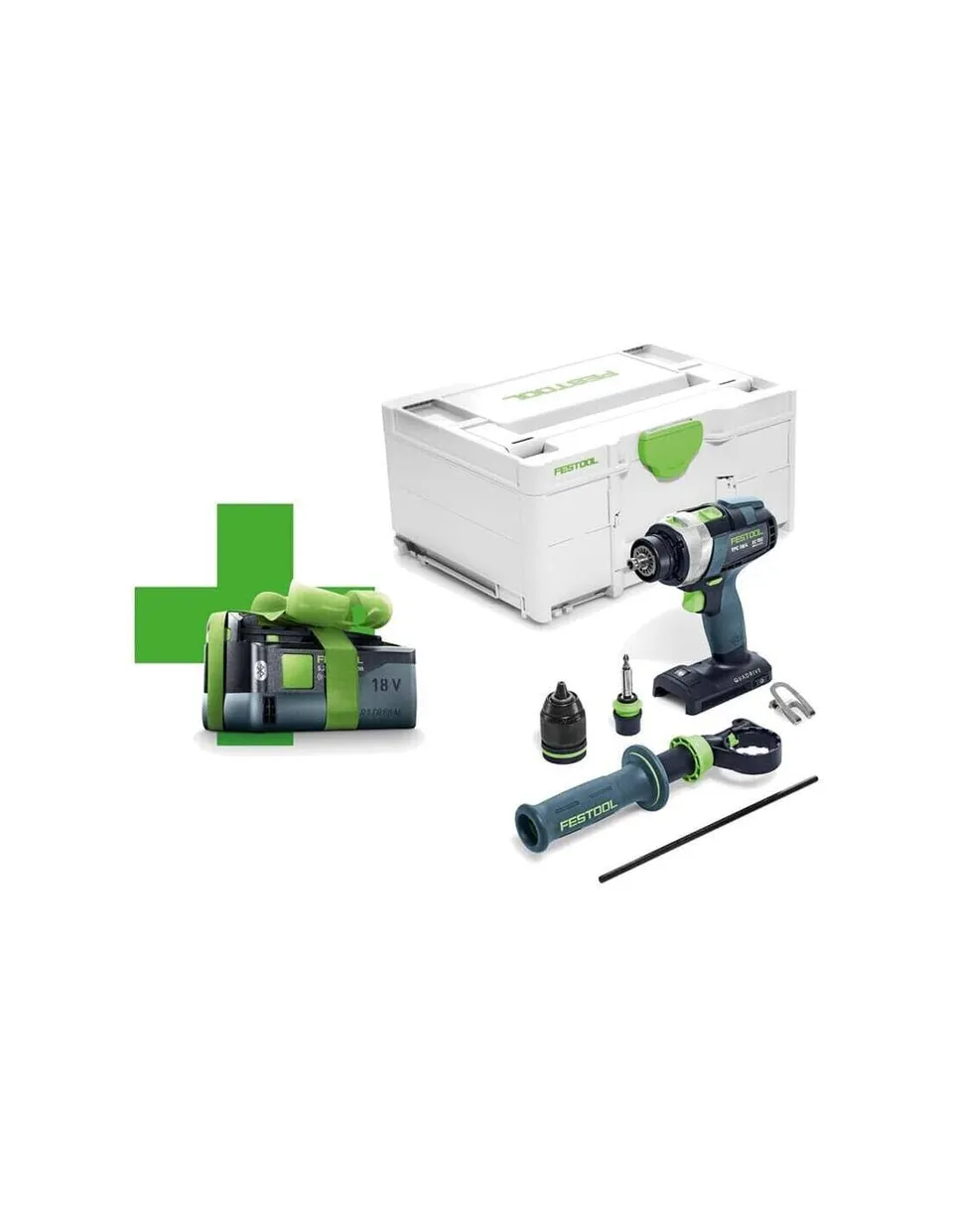 festool-tpc-18-4-i-basic-taladro-percutor-inal-mbrico-18v-577053 image 1