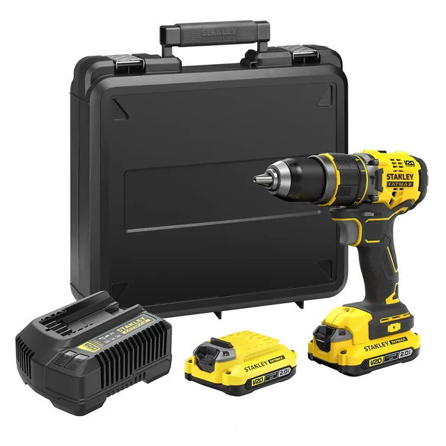 stanley-fatmax-sfmcd721d2k-qw-taladro-percutor-v20-18v-80nm-con-2-bater-as-2ah image 1