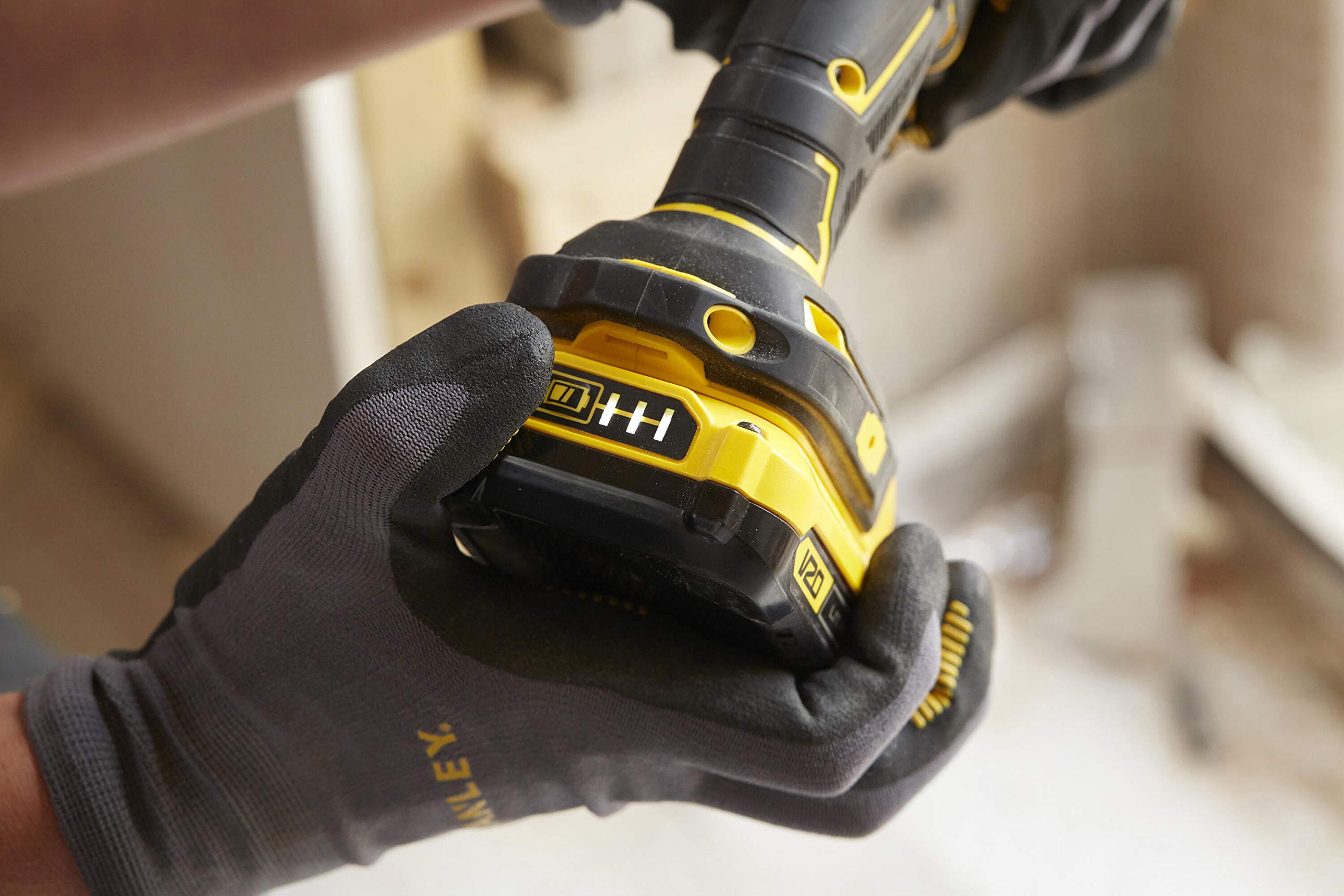 stanley-fatmax-sfmcd720b-xj-taladro-atornillador-v20-li-ion-18v-brushless-sin-ca image 5