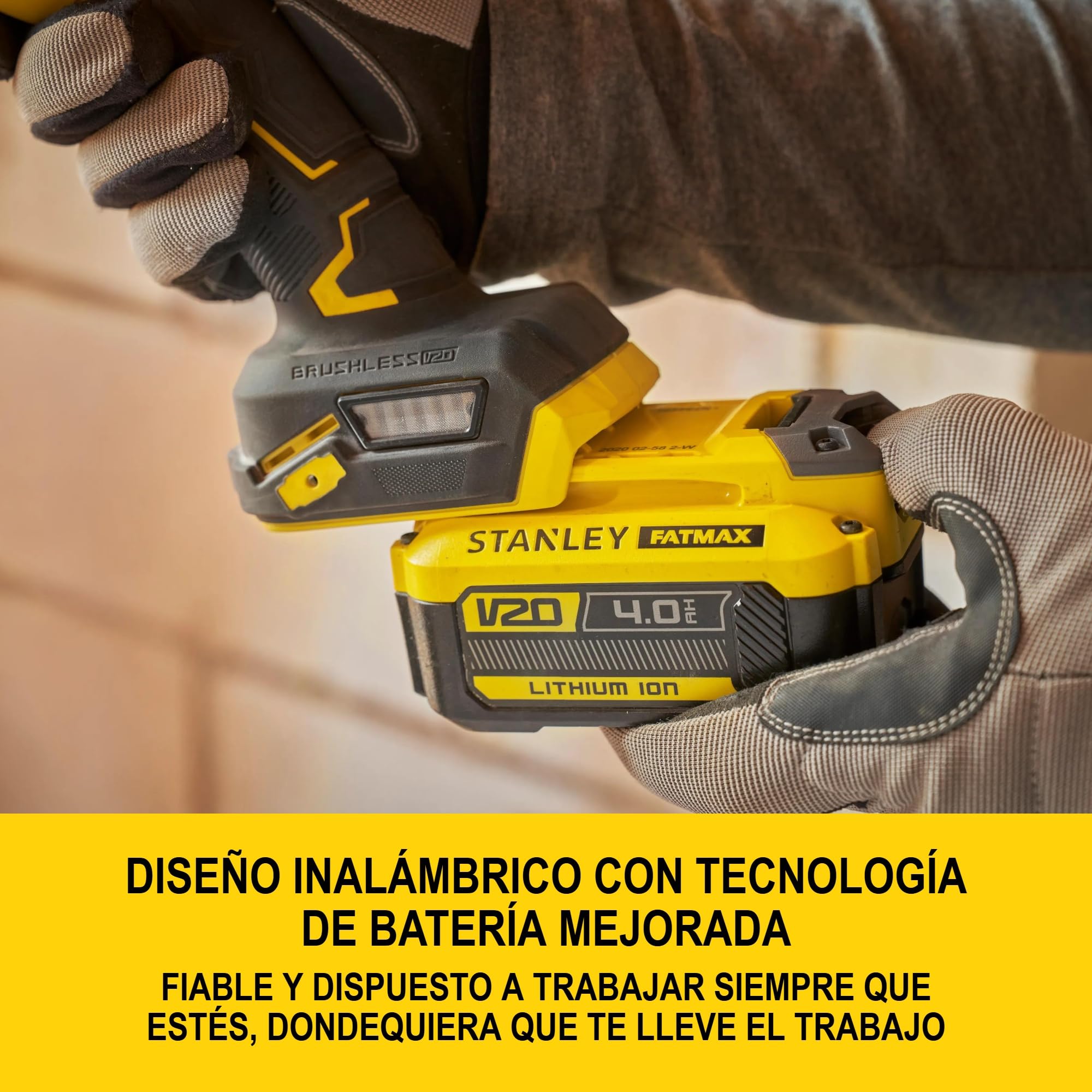 stanley-mini-amoladora-brushless-v20-li-ion-18v-125-mm-para-uso-profesional image 2