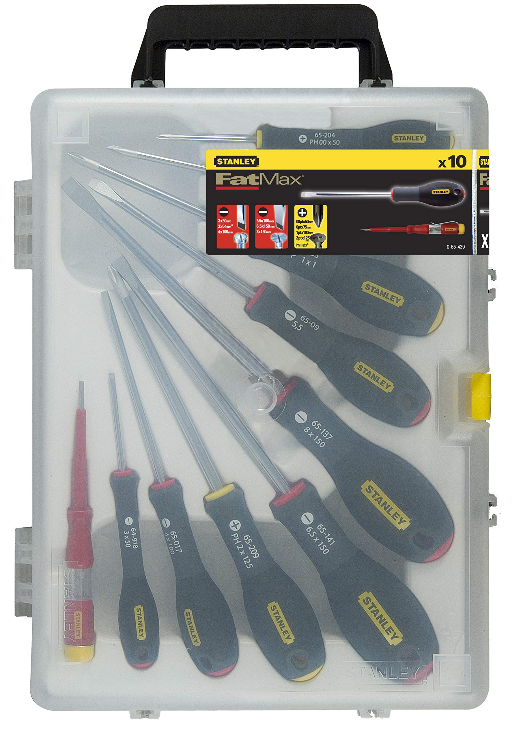 stanley-fatmax-juego-de-destornilladores-10-piezas-plana-y-phillips-0-65-439 image 2