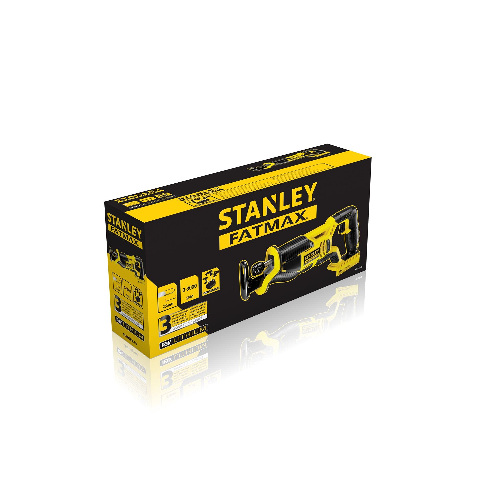 stanley-fatmax-fmc675b-xj-sierra-de-sable-18v-carrera-25-mm-sin-bater-a-ni-carga image 2