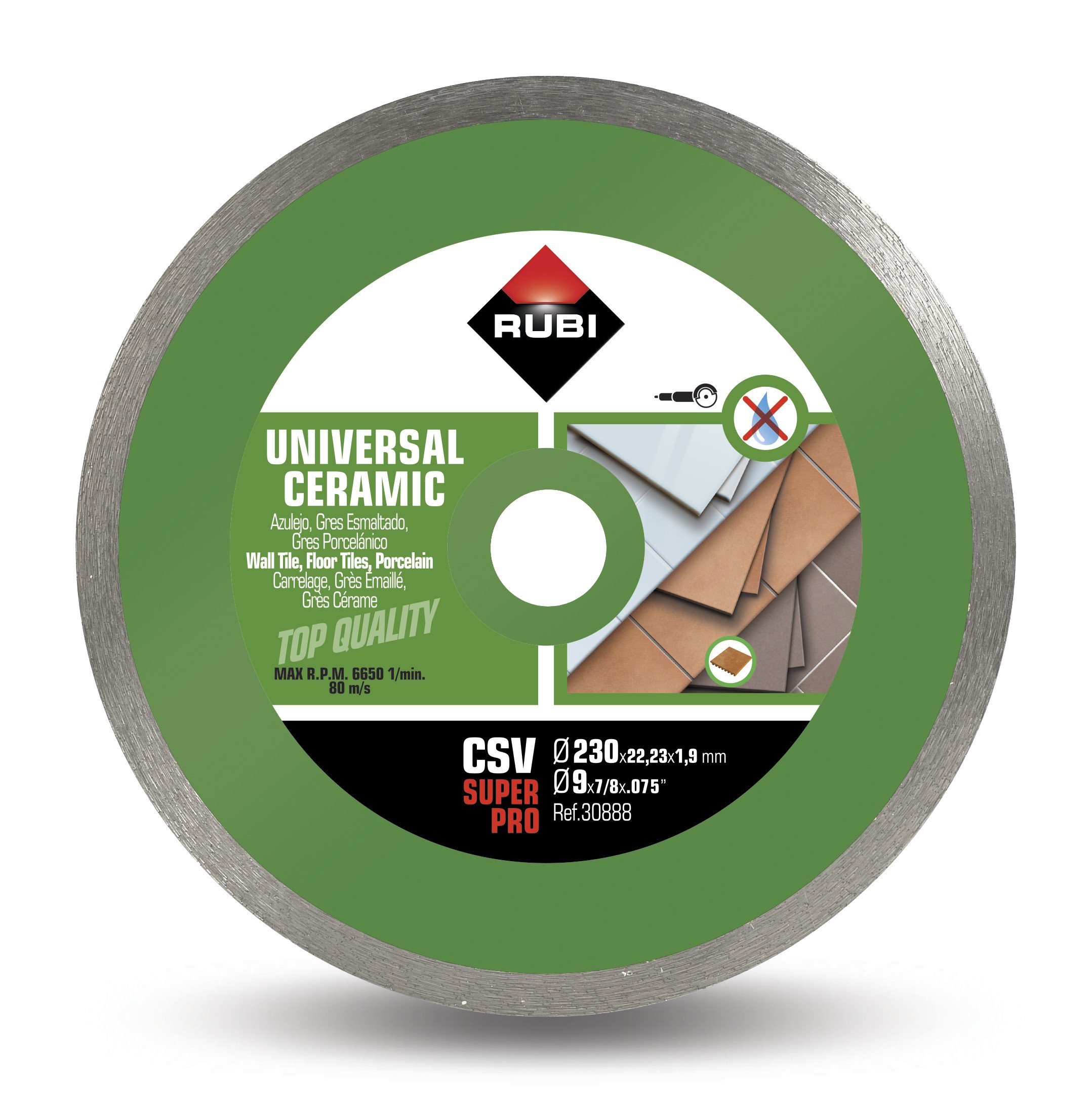 rubi-30883-disco-de-diamante-continuo-superpro-csv-para-cer-mica-125-mm image 2