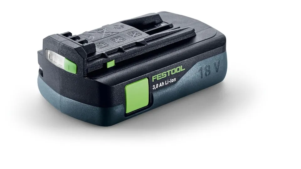 festool-bater-a-18-v-3-0-ah-li-ion-bp-18-li-3-0-c-con-indicador-led-y-bastidor-s image 1