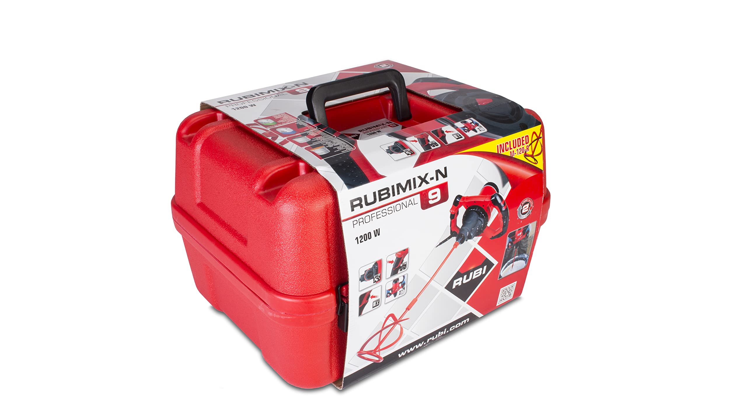 rubi-rubimix-9-n-mezclador-el-ctrico-1200w-2-velocidades-maleta-24958 image 5