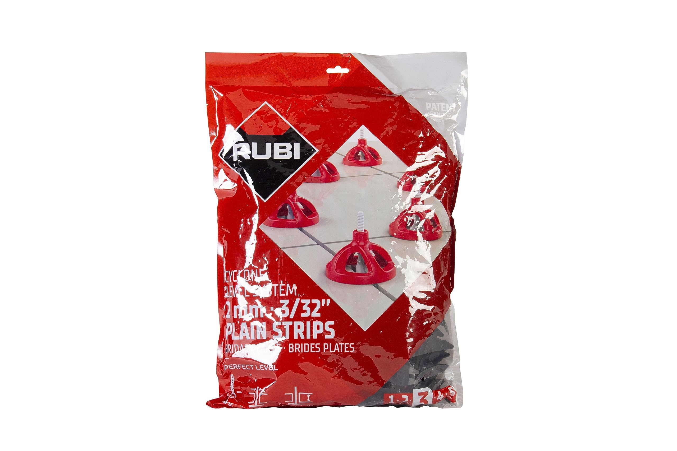 rubi-base-plana-2-mm-cyclone-level-system-300-unidades image 1