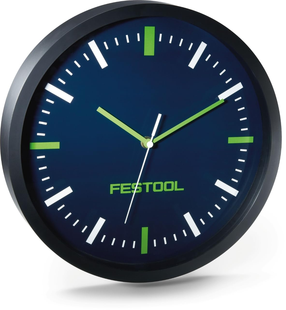 festool-reloj-de-pared-con-movimiento-silencioso-dise-o-azul-y-verde image 1
