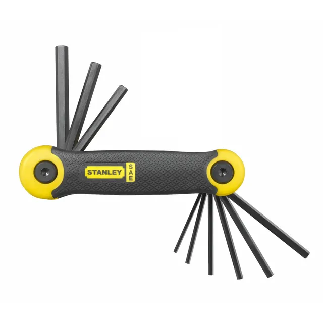 stanley-juego-de-9-llaves-hexagonales-en-pulgadas-5-64-1-4-cuerpo-ergon-mico-rec image 1