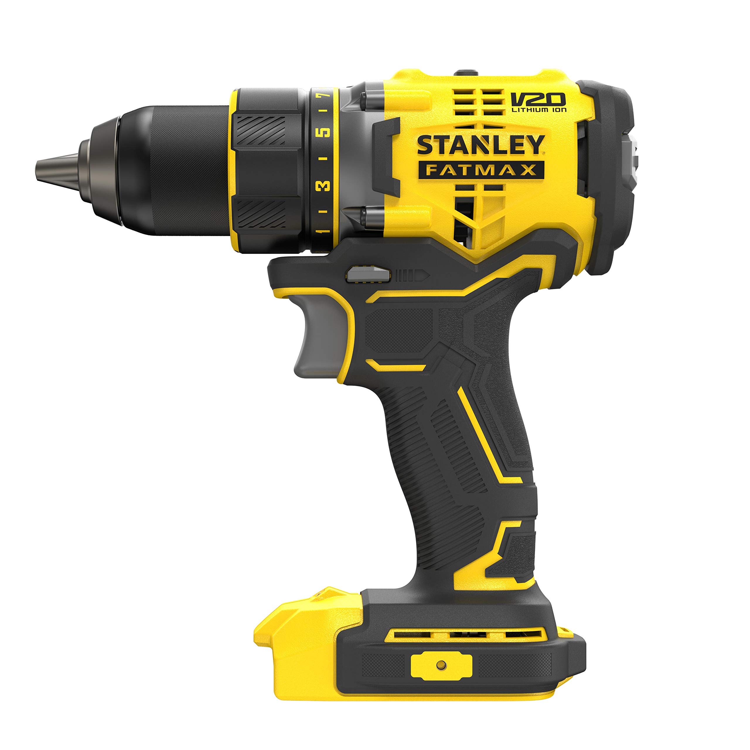 stanley-fatmax-sfmcd720b-xj-taladro-atornillador-v20-li-ion-18v-brushless-sin-ca image 2