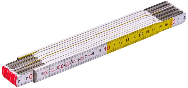 stanley-0-35-458-metro-plegable-de-madera-2-m-x-17-mm-con-remaches-de-acero-ocul image 1