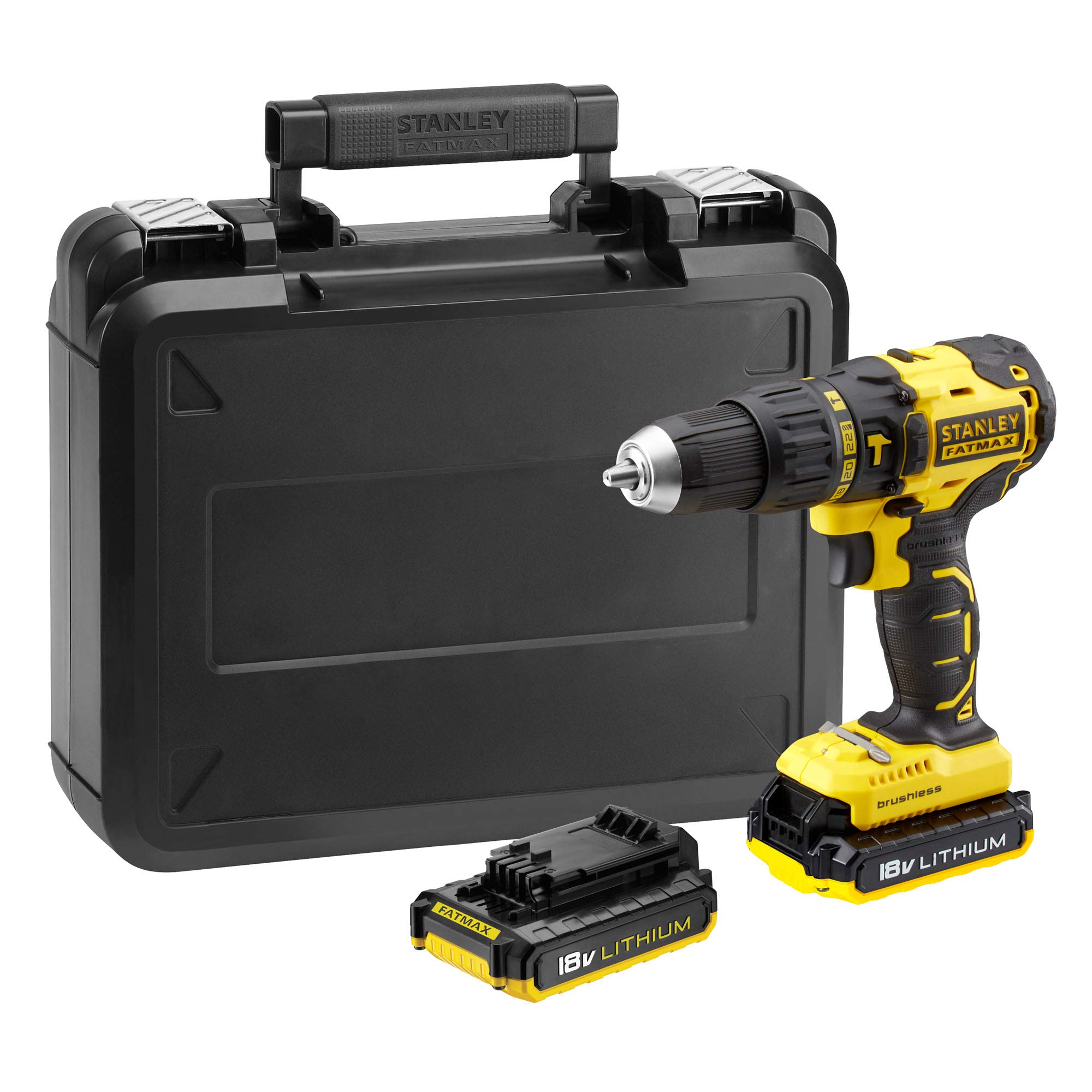 stanley-fatmax-fmc628d2k-qw-taladro-percutor-brushless-18v-28-900-ipm-con-2-bate image 1