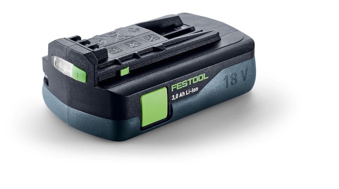 festool-bater-a-18-v-3-0-ah-li-ion-bp-18-li-3-0-c-con-indicador-led-y-bastidor-s image 1
