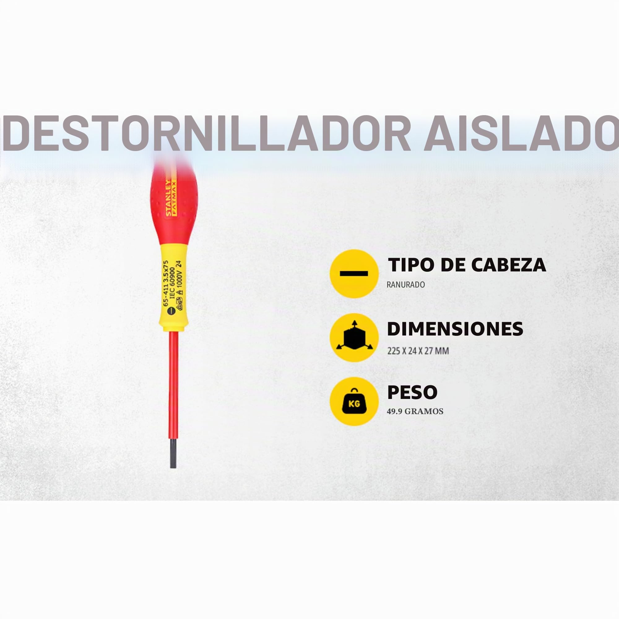 stanley-fatmax-0-65-411-destornillador-aislado-vde-1000v-plano-3-5-x-75-mm image 3