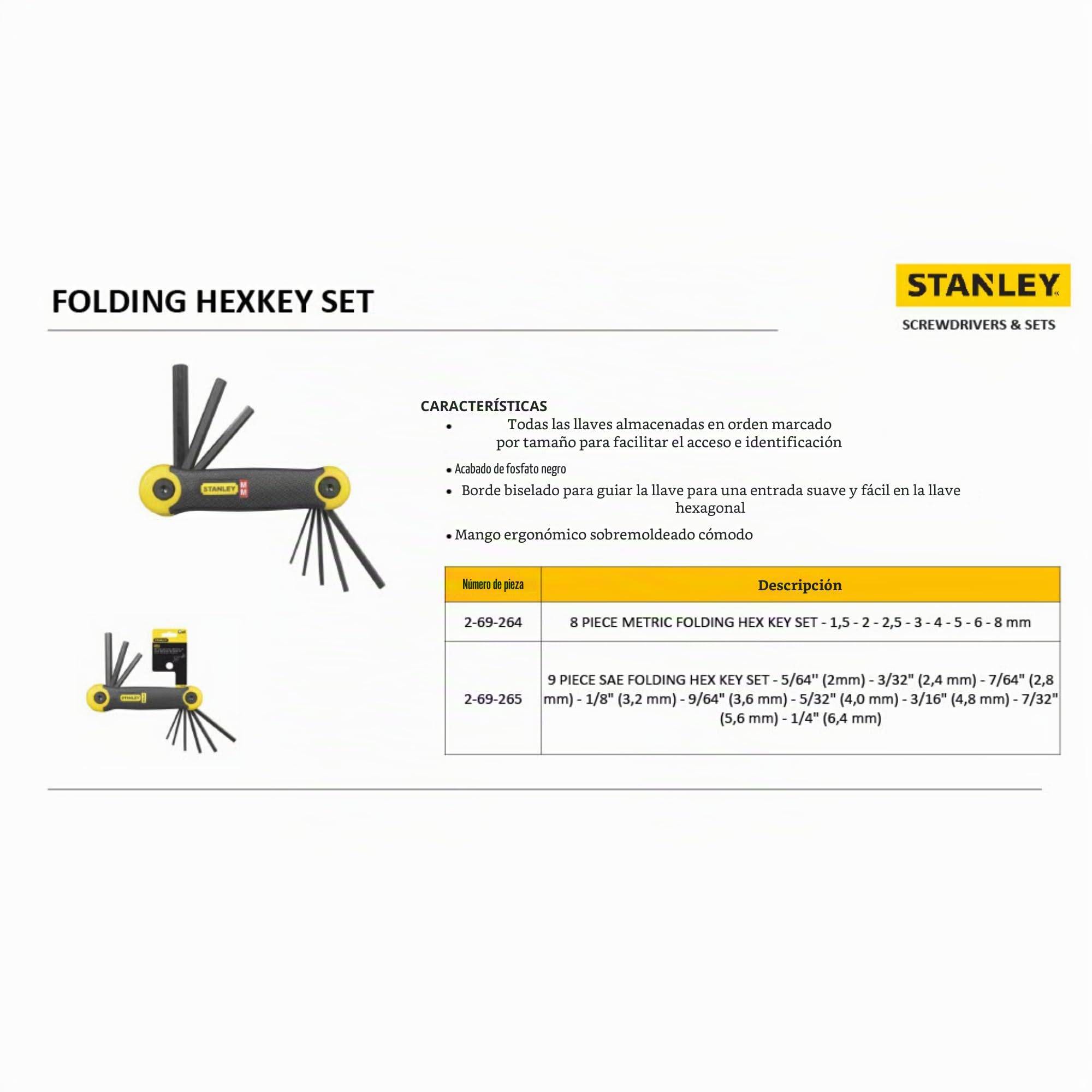 stanley-juego-de-9-llaves-hexagonales-en-pulgadas-5-64-1-4-cuerpo-ergon-mico-rec image 4