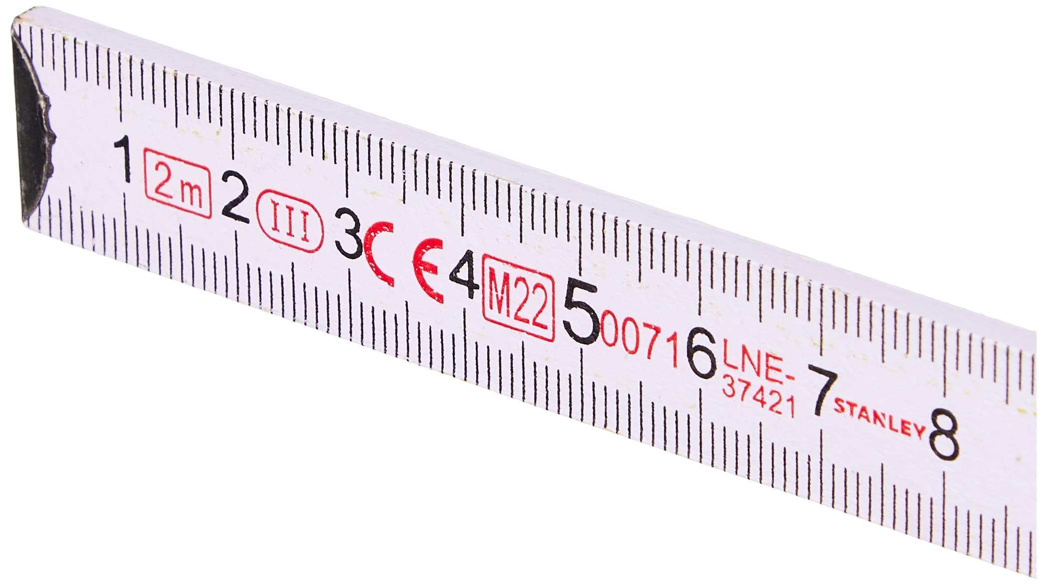 stanley-0-35-458-metro-plegable-de-madera-2-m-x-17-mm-con-remaches-de-acero-ocul image 3