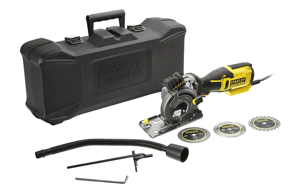 stanley-fatmax-fme380k-qs-sierra-circular-de-mano-650-w-con-disco-de-89-mm-3-dis image 1