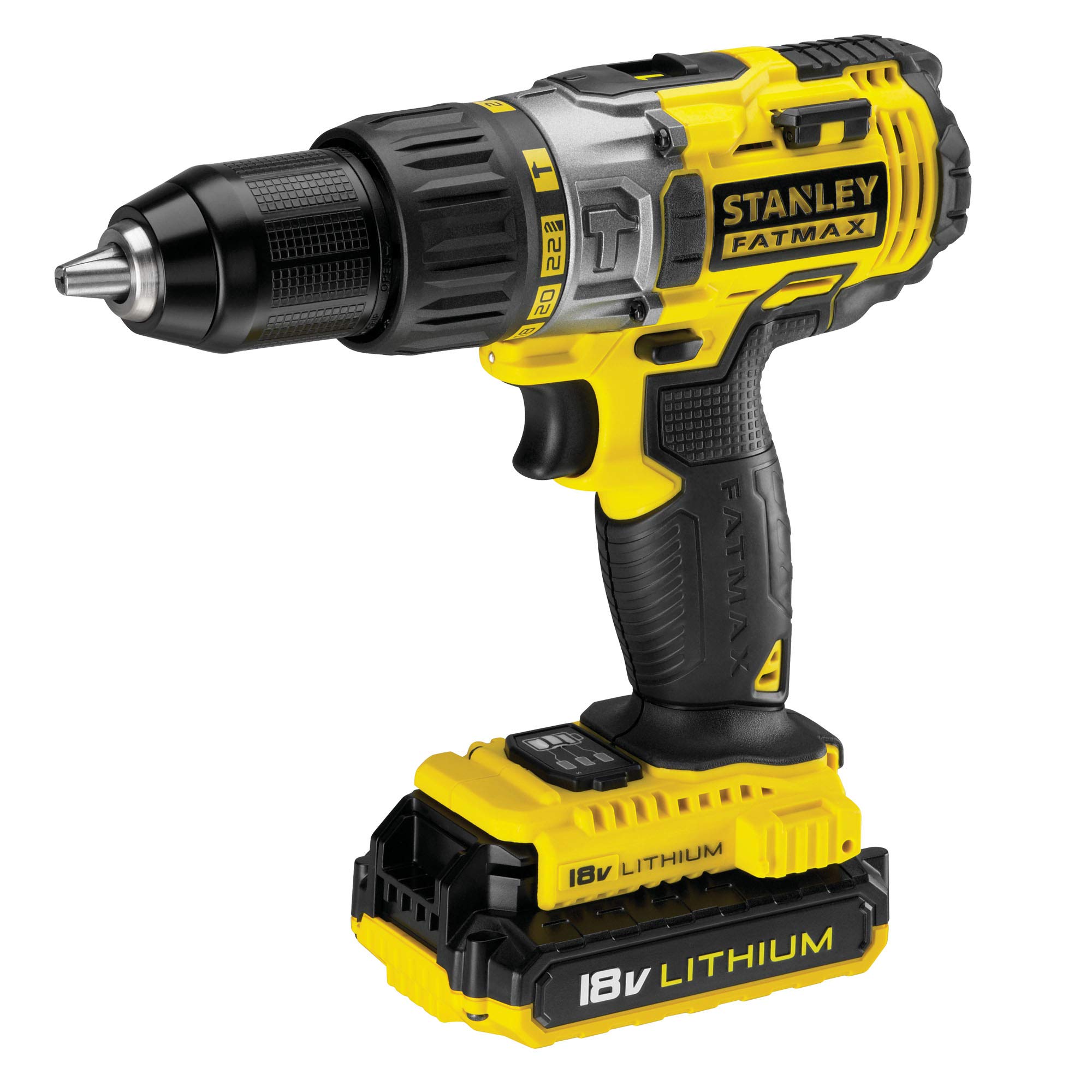stanley-fatmax-fmck461c2-qw-kit-taladro-percutor-atornillador-impacto-18v-2-bate image 2