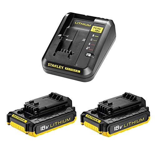 stanley-fatmax-fmc693d2-qw-pack-cargador-y-2-bater-as-de-litio-18v-2ah image 6