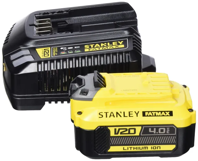 stanley-fatmax-kit-bater-a-y-cargador-v20-litio-18v-4ah-sfmcb14m1-qw image 1